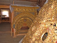 Photo 16. Restoration of the iconostasis 