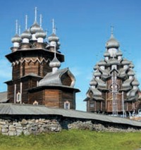 Наряду с церковью Преображения Господня, музей-заповедник «Кижи» обеспечивает сохранение еще 80-ти памятников национальной деревянной архитектуры