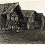 Л. 25. Фрагменты домов, с. Сенная Губа, Заонежский р. 1947–1952 гг.