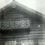 л. 30. Фрагмент дома, Заонежский р.  1947–1952 гг.