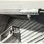 Л. 22. Дом Птицына, д. Корбозеро. А.В. Ополовников. 1947 г.(?) Фрагмент фасада