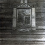 л. 31. Наличник окна, Пряжинский р. (был Шелтозерский - зачёркнуто). 1947–1952 гг.