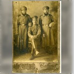 Солдаты Русской армии: П.М.Июдин и двое его сослуживцев