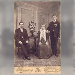Иван Михайлович Лопаткин, его жена Анастасия Степановна, их сын Иван