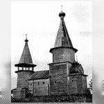 Вознесенская церковь в д.Типиницы. 12.06.1944.