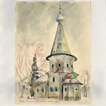 Церковь в д.Космозеро. 14 дек. 1942 г.