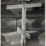 л. 25. Успенская церковь, г. Кондопога. 1949 г.(?) Старый крест