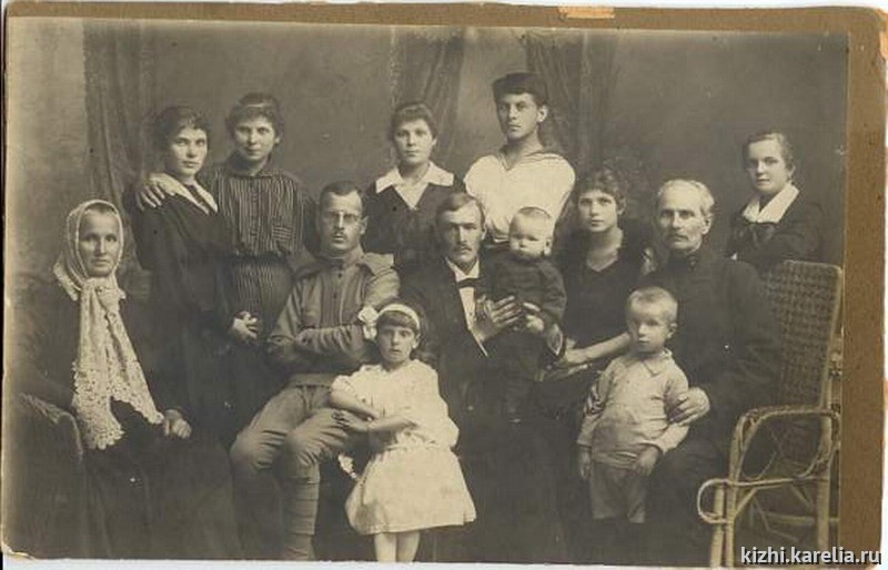 «Семья Григорьевых». Съемка 1917 года.