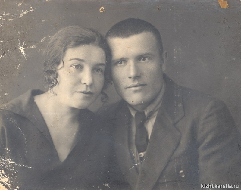 Бойцова Анна Исааковна и Бойцов Павел Александрович. Съемка 1926 года. 