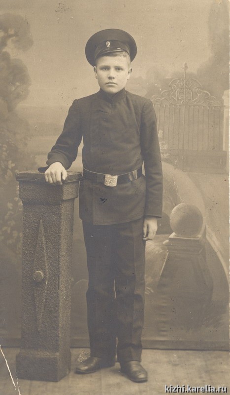 Завьялов (Бойцов) Павел Александрович, гимназист. Съёмка 1916 года. 
