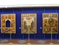 Выставка икон Кижи в музее Храма Христа Спасителя