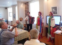 Выступление членов КРОО украинской культуры