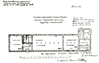 Эскиз плана мастерских. 1909 г.
