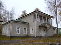 Дом Кучевского в квартале исторической застройки г. Петрозаводска