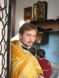 В церкви Иоанна Богослова в Тбилиси, 2010 г. 