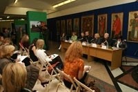 Пресс-конференция музея в Москве