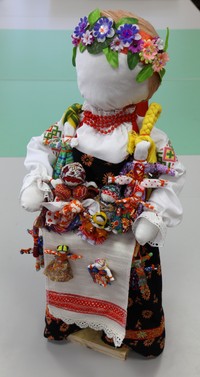 Кукла «Кукольница». Т.Попапова, 13 лет. 1 место — конкурс самодельных кукол