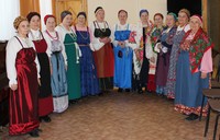 Участницы фольклорной группы, 2012 год