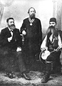 Собиратель П.Т. Виноградов, Иван Трофимович Рябинин и серб Жуньич