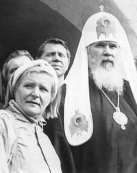 Соловки. С Патриархом Алексием II. 1992 год