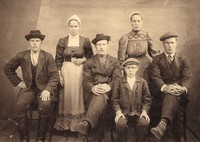 Жители деревни Лапино, Беломорский р-он. Не позднее 22 июня 1914 г. Из фондов музея-заповедника «Кижи»