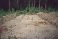 Archaeological investigations in the Besovets 2 Garrison 
