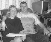 Анна и Леонид Вагановы в кижском доме