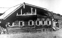 Дом Ошевнева в деревне Ошевнево (до 1951 года)