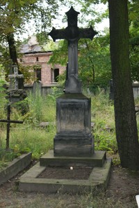 Место погребения П.Н. Рыбникова в г. Варшаве