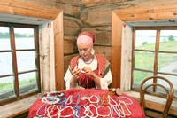 Вязание бисерных бус. Анастасия Яскеляйнен