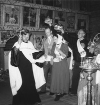 Первое венчание в Покровской церкви