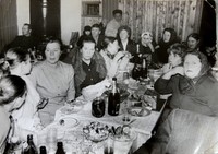 Праздник в рыболовецком колхозе. Фото из семейного архива М.Н. Мехниной.