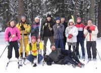 лыжный поход сотрудников музея Кижи