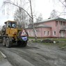 Работа по благоустройству квартала исторической застройки Петрозаводска
