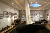 Выставка Кижанка-лодка острова Кижи.