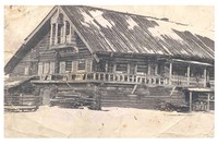 Дом Рябининых в д. Гарницы, фото 1914 г.