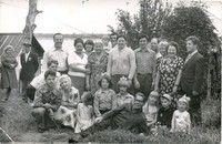 Большая семья Максимовых собралась на кижской земле, 1978 год