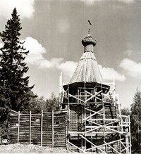 Никольская церковь в процессе реставрации