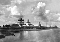Суслов В.В. Общий вид Николо-Корельского монастыря, 1886 г.