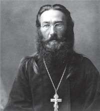 Последний кижский священник А. С. Петухов (служил  в кижских церквах с 1933 по 1937 г.)