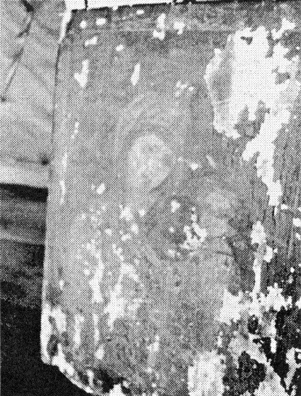 Фото 24. Икона «Богоматерь с младенцем» из д.Шокша Прионежского района. 1979 г. НВФ 6348