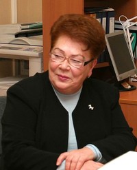 Директор музея-заповедника «Кижи» с 1999 по 2012 г. Е.В.Аверьянова