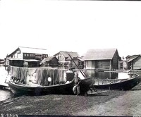 5. Лодки у причалов в Великой Губе (Фотография из архива музея «Кижи»)