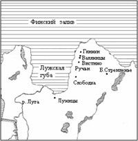 Карта Сойкинского полуострова