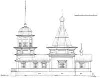Георгиевская церковь 1877-1883 гг. План. Рис. О. А. Зининой