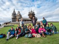 Остров Кижи посетили эковолонтёры из 16 регионов России с целью изучения системы обращения с отходами на территории музея-заповедника