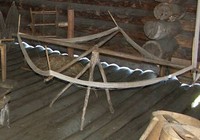 Вороб на сарае дома Ошевнева