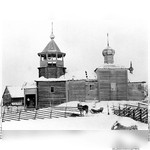 Церковь Параскевы Пятницы (1831) в д.Онежаны. 30.11.1942.