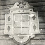 Л. 29. Окно с наличником, Шелтозерский р. 1947-1952 гг.