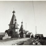 Успенский собор, г. Кемь. Общий вид с северо-запада до реставрации.